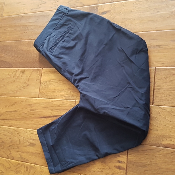 Style & Co Navy Cotton Blend Crop Pants with Pockets Size 14P - Picture 8 of 16